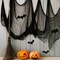 Wrapables 197 x 84.5 Inch Halloween Black Creepy Cloth, Scary Spooky Gauze Fabric for Halloween Decorations, Haunted House, Parties